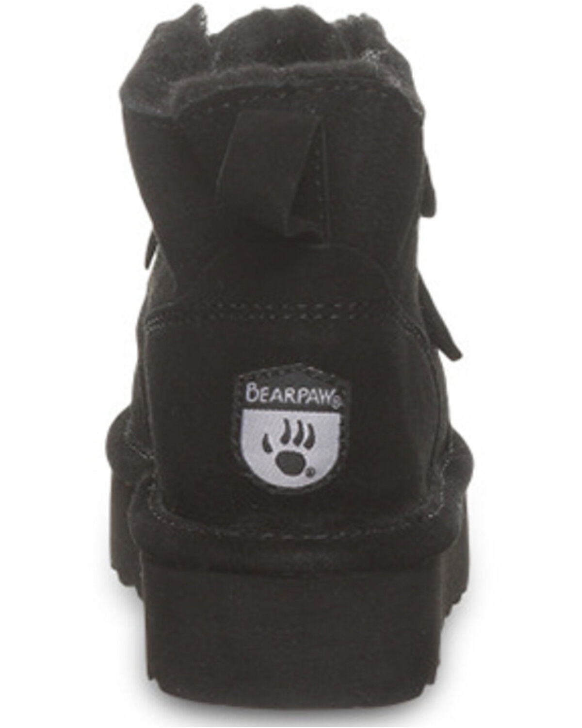 Image #5 - Bearpaw Toddler Girls' Retro Larisa Casual Boots, Black, hi-res