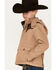 Image #2 - Cody James Boys' Rancher Fleece Lined Coat , Beige/khaki, hi-res