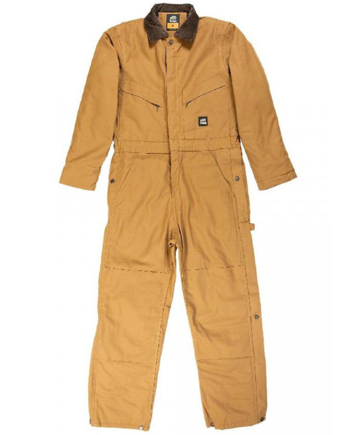 Image #1 - Berne Men's Duck Deluxe Insulated Coveralls, , hi-res