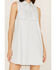 Cleo + Wolf Women's Medium Wash Sleeveless Denim Shirt Dress, Medium Wash, hi-res