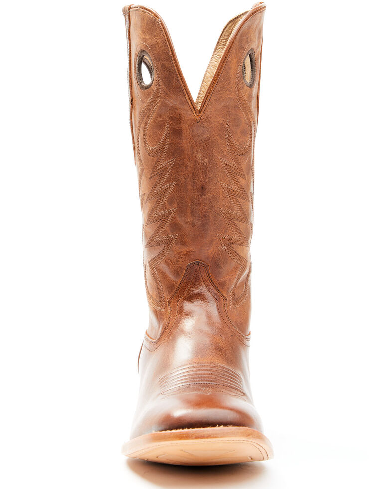 Cody James Men's Vintage Rust Union Leather Western Boot - Wide Square Toe , Tan, hi-res