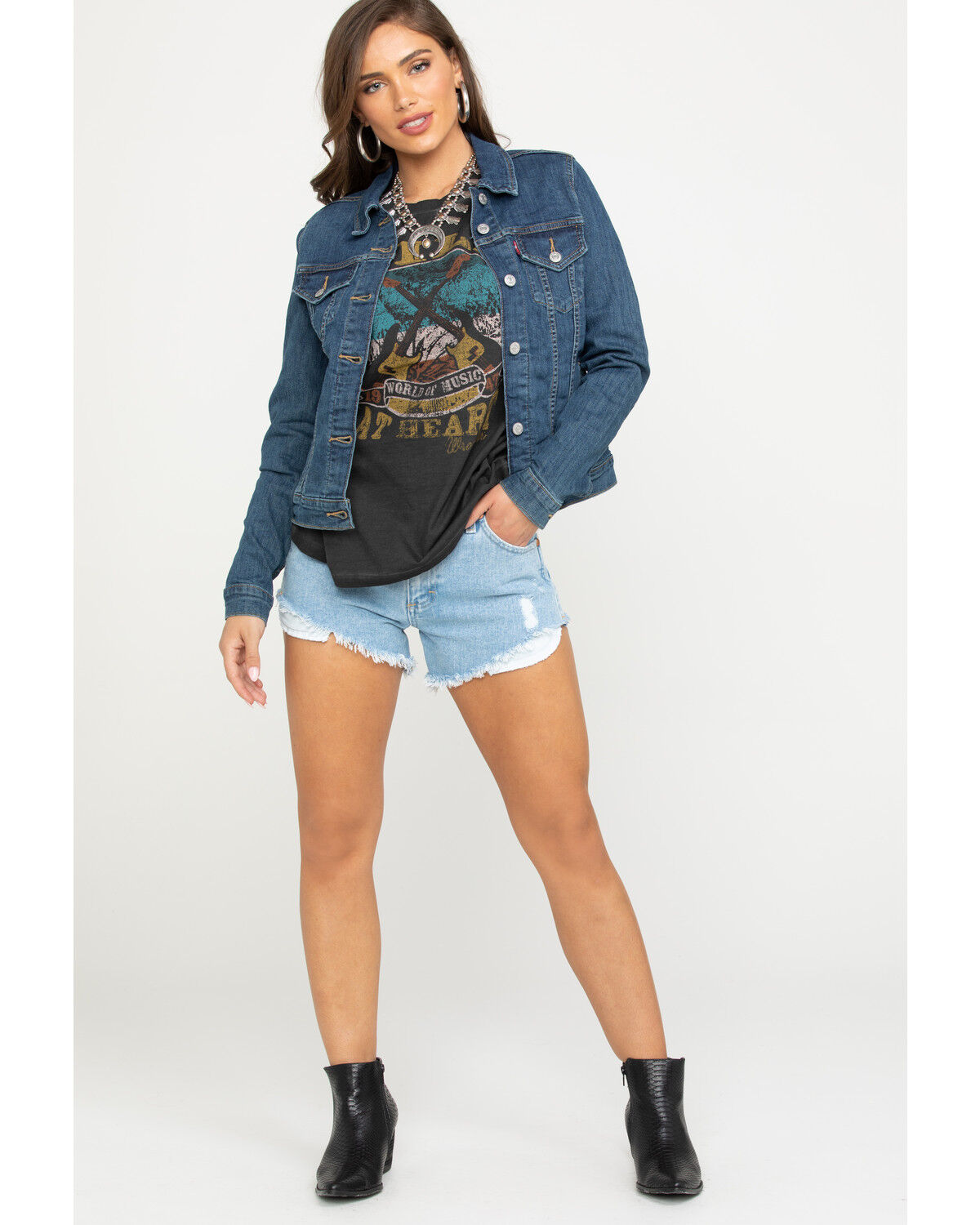 levi's women's trucker jacket