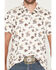 Image #3 - Rock & Roll Denim Men's Conversational Print Short Sleeve Stretch Polo, Natural, hi-res