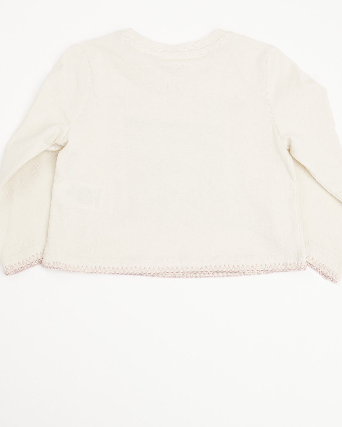Image #3 - Shyanne Girls' Molly 3/4 Bell Sleeve Graphic Tee, Natural, hi-res