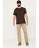 Cody James Men's Tan Wash Dalton Stretch Slim Straight Jeans , Tan, hi-res