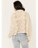 Miss Me Women's Crochet Shacket, Beige, hi-res