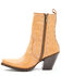 Dan Post Women's Zipper Western Booties - Snip Toe, Tan, hi-res