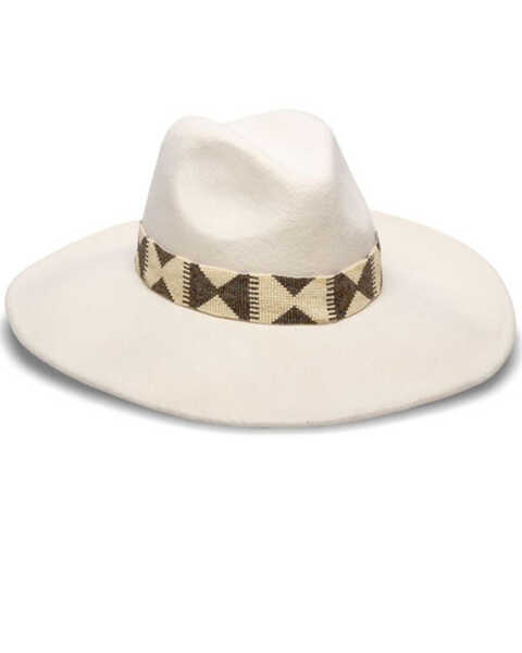 Nikki Beach Women's Bonsoa Wool Felt Western Hat , , hi-res
