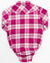 Image #3 - Shyanne Infant Girls' Plaid Print Long Sleeve Onesie, Fuchsia, hi-res