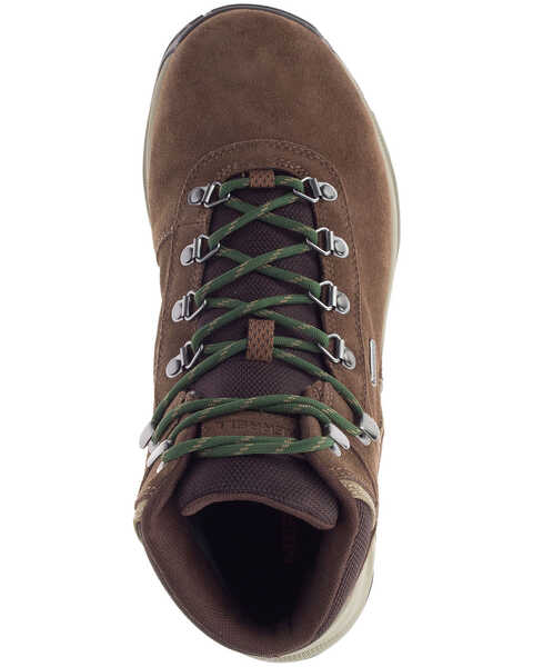 Image #6 - Merrell Men's Erie Waterproof Hiking Boots - Soft Toe, Brown, hi-res