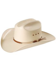 Stetson Men's 10X Grant Straw Cowboy Hat, Natural, hi-res