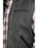 Image #5 - Cody James Men's Dusty 2.0 Oil Skin Zip-Up Vest , , hi-res