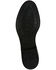 Image #7 - Justin Men's Basics Roper Western Boots - Medium Toe, Black, hi-res
