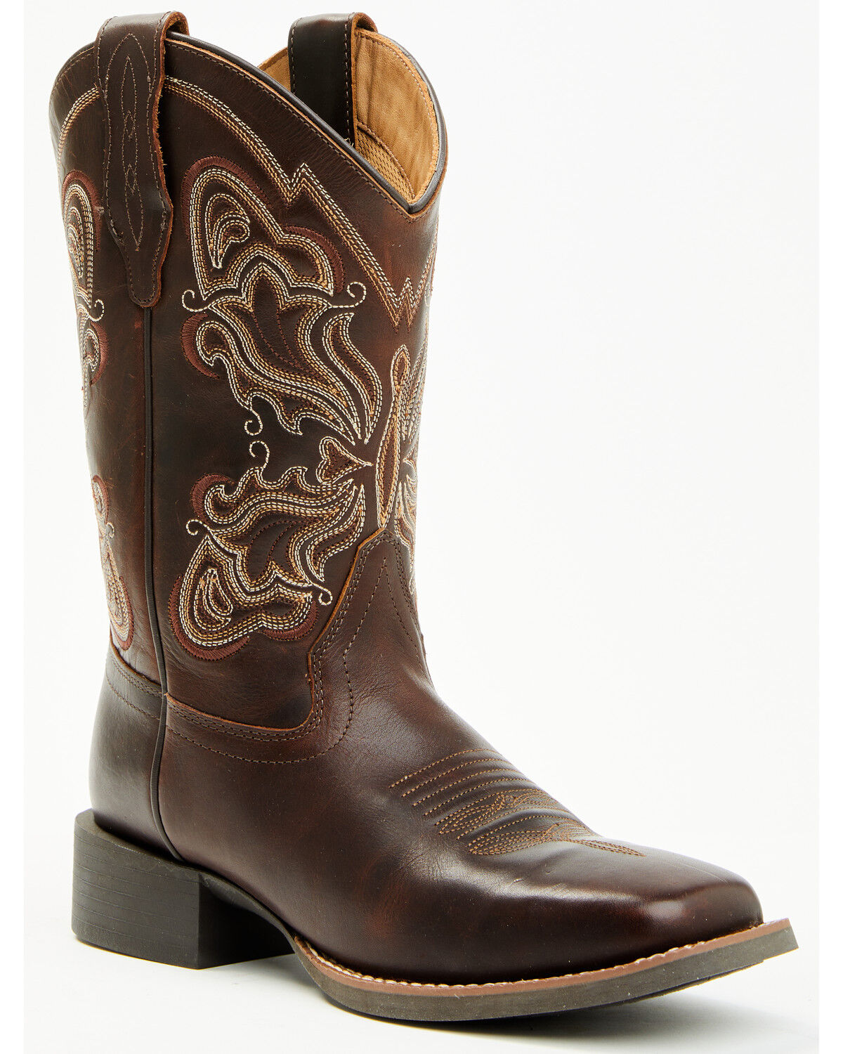 Image #1 - Shyanne Women's Flynn Western Boots - Square Toe, Brown, hi-res
