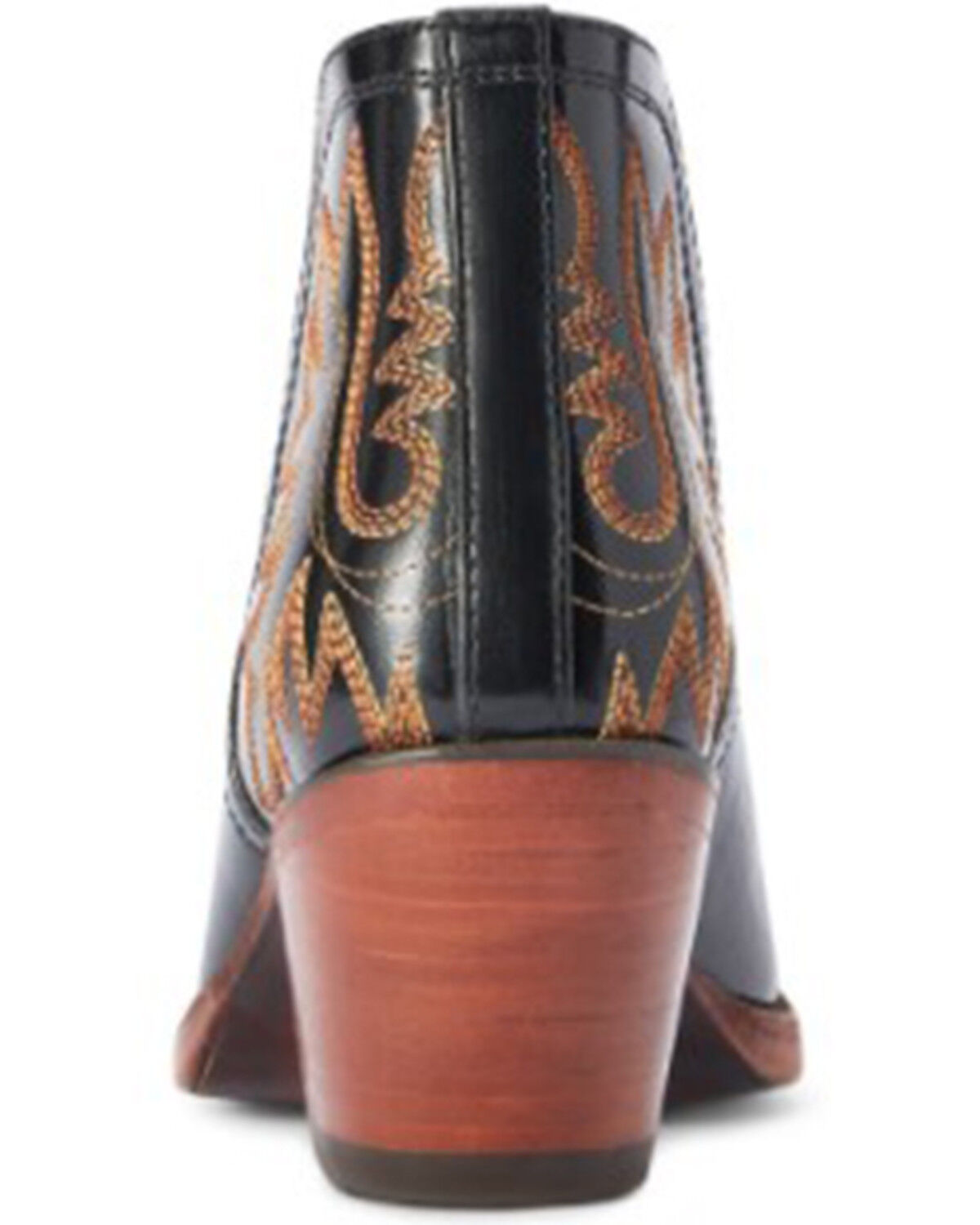 Image #3 - Ariat Women's Dixon Patent Spade Western Booties - Snip Toe, , hi-res