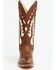 Image #5 - Justin Women's Faye Tall Western Boots - Snip Toe, Chocolate, hi-res