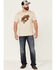 Moonshine Spirit Men's Wheelhouse Medium Dark Wash Stretch Slim Straight Jeans , Dark Medium Wash, hi-res