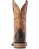 Image #3 - Ariat Men's Slingshot Bartop Western Performance Boots - Broad Square Toe, Brown, hi-res