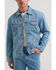Image #2 - Wrangler X Coors Banquet Men's Embroidery Denim Jacket, Medium Wash, hi-res
