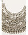 Image #3 - Wonderwest Women's Silver Statement Bib Necklace, Silver, hi-res