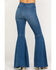 Image #4 - Free People Women's Dark Wash High Rise Just Float On Flare Jeans, , hi-res