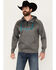 Image #1 - Kimes Ranch Men's Rockford Tech Hooded Sweatshirt, Heather Grey, hi-res