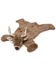 Image #1 - Carstens Home Large White Tail Deer Kids Animal Rug, Brown, hi-res