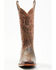 Shyanne Women's Cassidy Spice Combo Leather Western Boots - Square Toe , Brown, hi-res