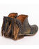Image #6 - Circle G Women's Fringe Booties - Round Toe, , hi-res