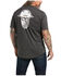 Image #2 - Ariat Men's Rebar Workman Full Cover Graphic Work Pocket T-Shirt, Charcoal, hi-res