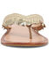 Image #4 - Frye Women's Ava Fringe Sandals, Gold, hi-res