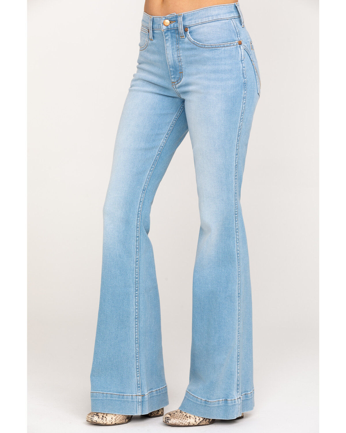 flare western jeans