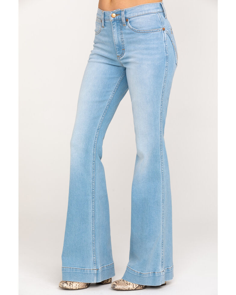 wrangler flare jeans
