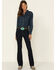Levi's Women's Dark Horse High Rise 725 Bootcut Jeans  , Blue, hi-res
