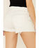 Shyanne Women's White Crochet Lace Short Shorts, White, hi-res
