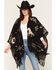 Image #1 - Idyllwind Women's Appaloosa Icon Cozy Shawl, Black, hi-res