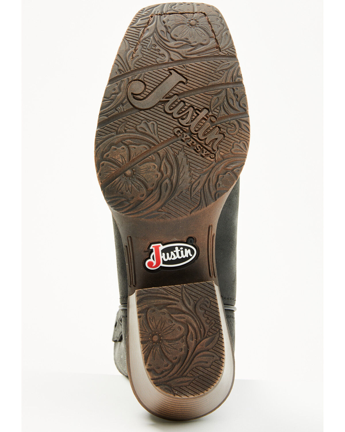Image #7 - Justin Women's Boot Barn Exclusive Gypsy Western Booties - Square Toe, Black, hi-res