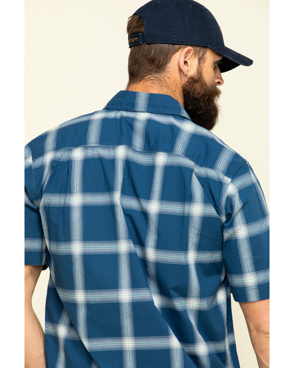 plaid carhartt hat