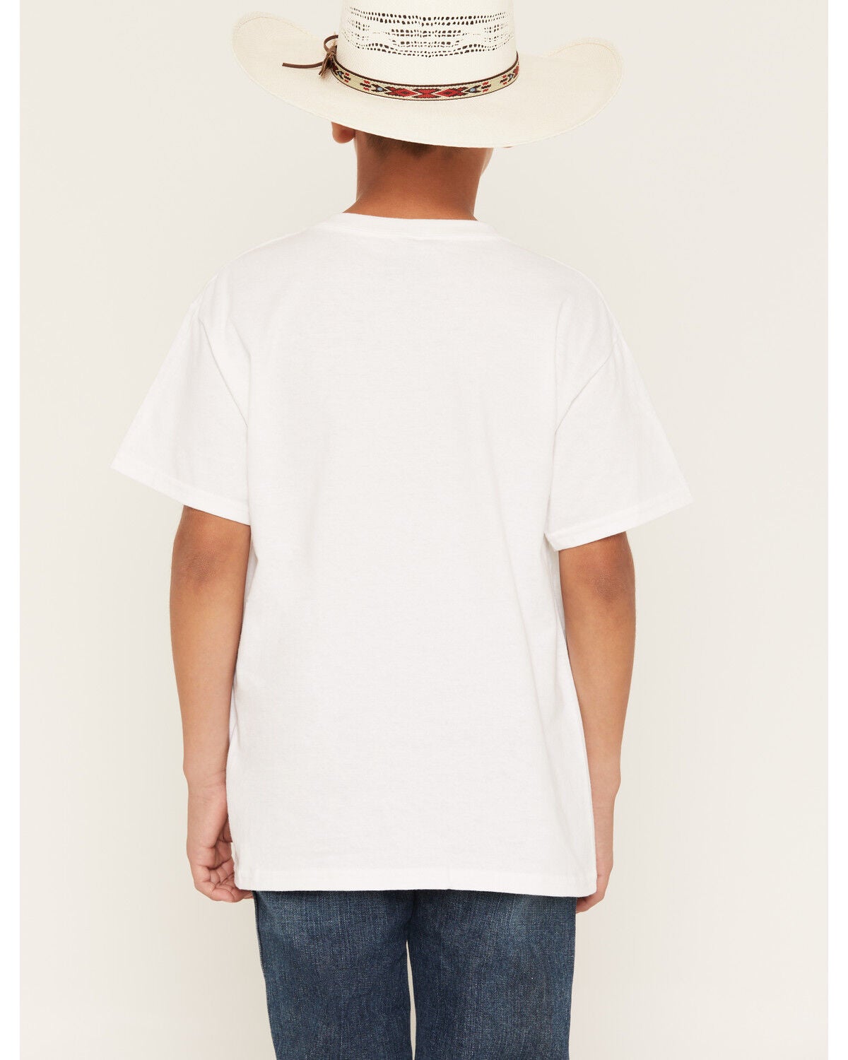Image #4 - Luke Combs Boys' Truck Short Sleeve Graphic T-Shirt, White, hi-res