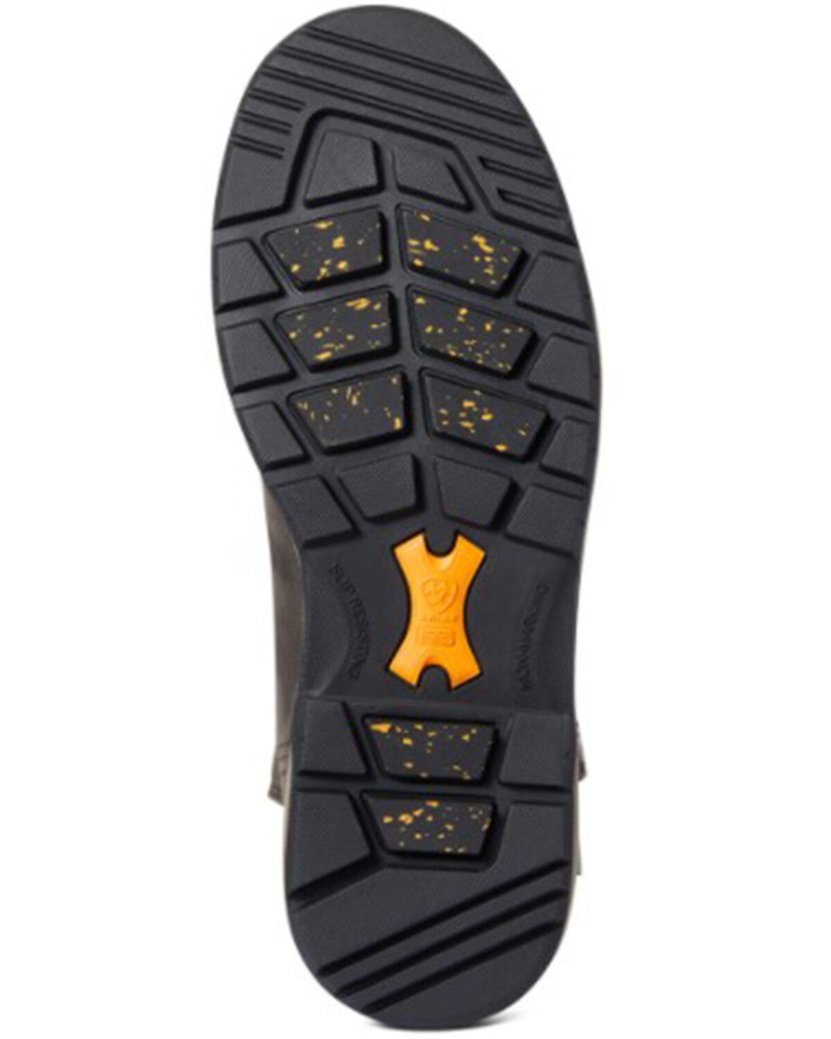 Image #4 - Ariat Women's Dark Storm Riveter Pull On H20 400G CSA Glacier Grip Work Boot - Composite Toe, Brown, hi-res