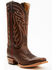 Image #1 - Justin Men's Brindle Western Boots - Square Toe , Brown, hi-res