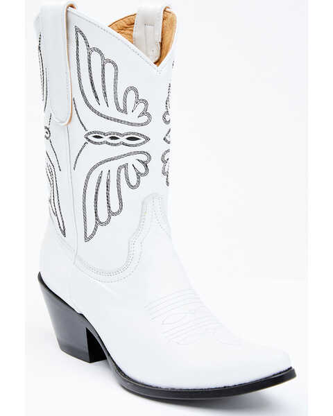 Idyllwind Women's Ace Western Boots - Medium Toe, White, hi-res