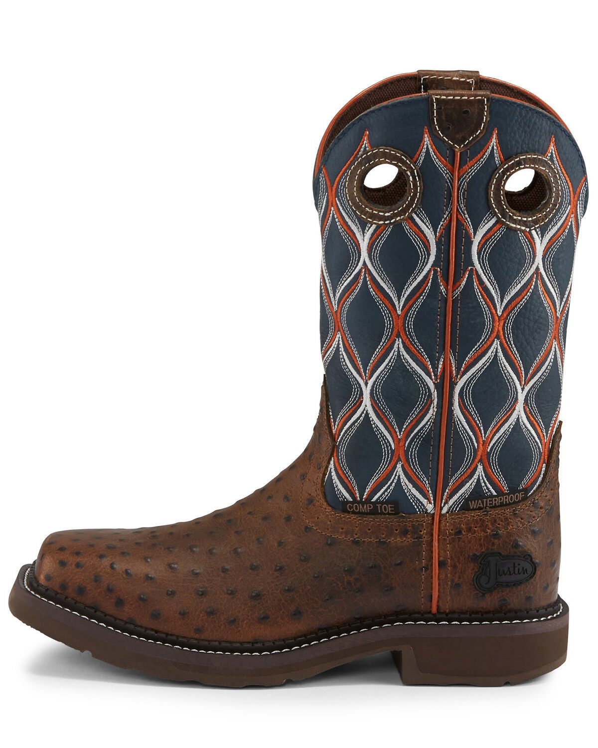 justin alligator work boots