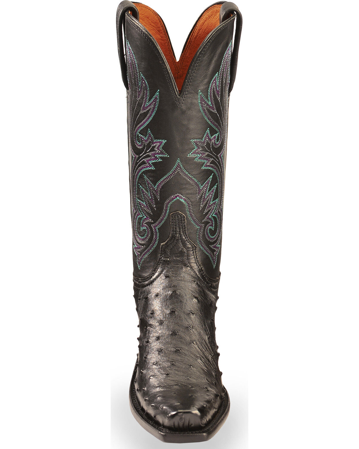 womens ostrich western boots