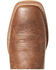 Ariat Men's Arena Record Western Performance Boots - Broad Square Toe, Brown, hi-res
