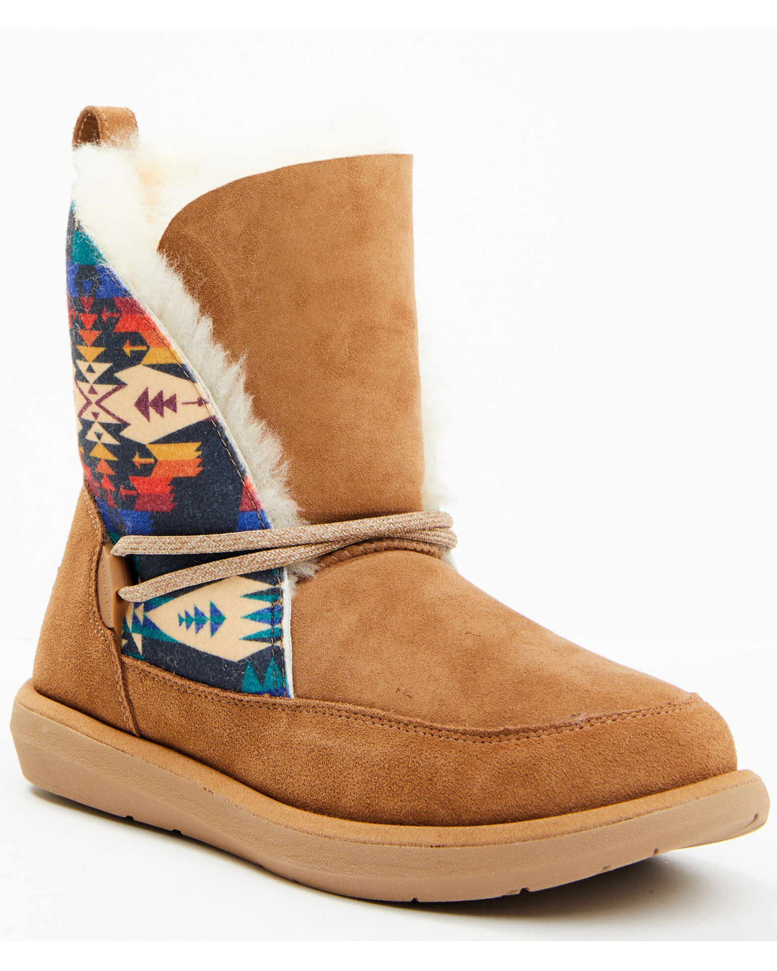 Tie back boots sale