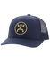 Image #1 - Hooey Kids' O-Classic Trucker Cap, Navy, hi-res