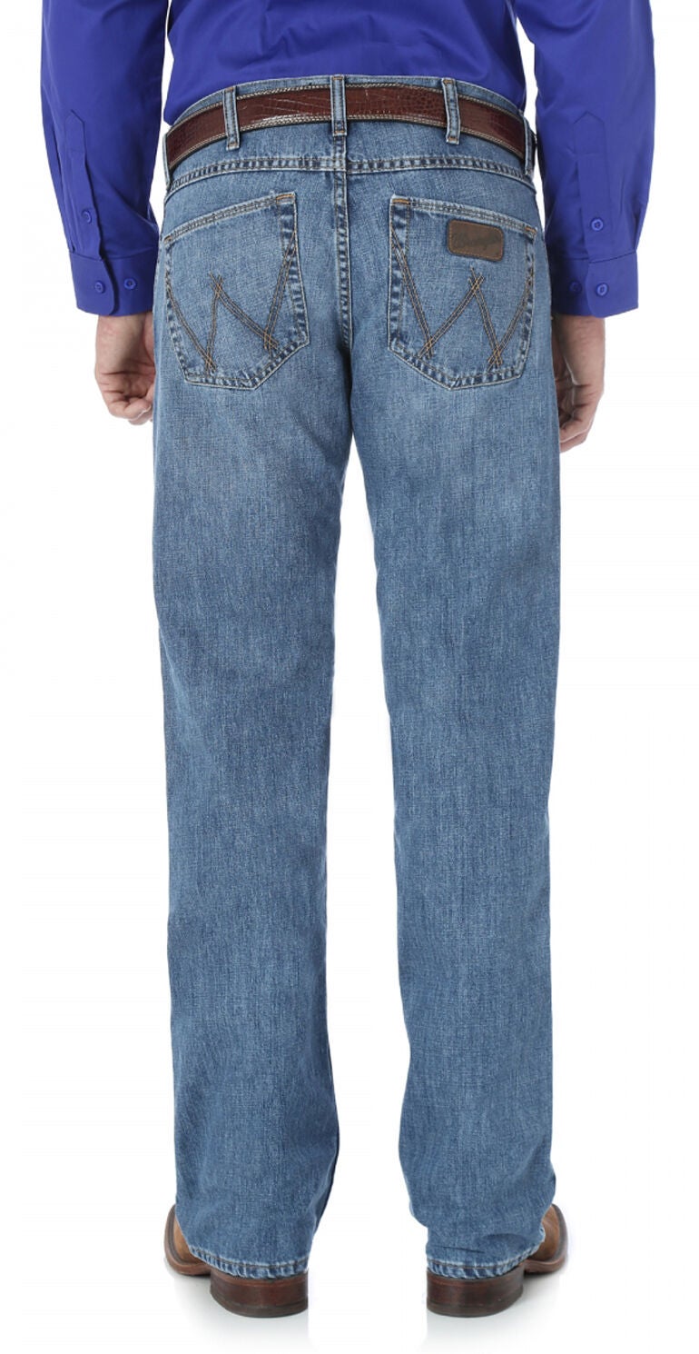 Wrangler 20X Men's Payson Slim Straight Leg Jeans, Denim, hi-res
