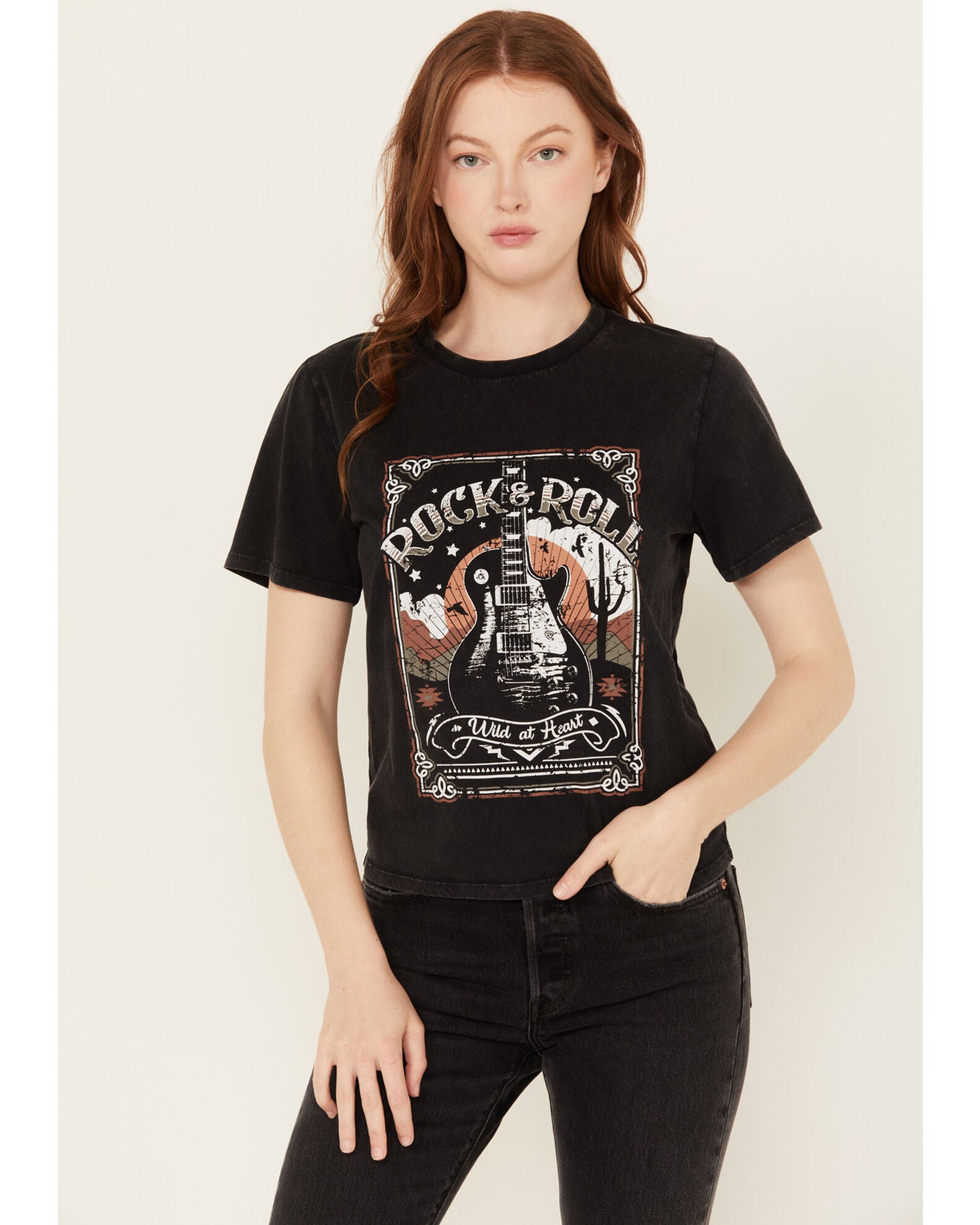 Rock & Roll Long Sleeved Shirt (RWN2S02800) main image 0
