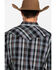 Image #5 - Cody James Men's Chapman Small Plaid Long Sleeve Western Shirt, Black, hi-res